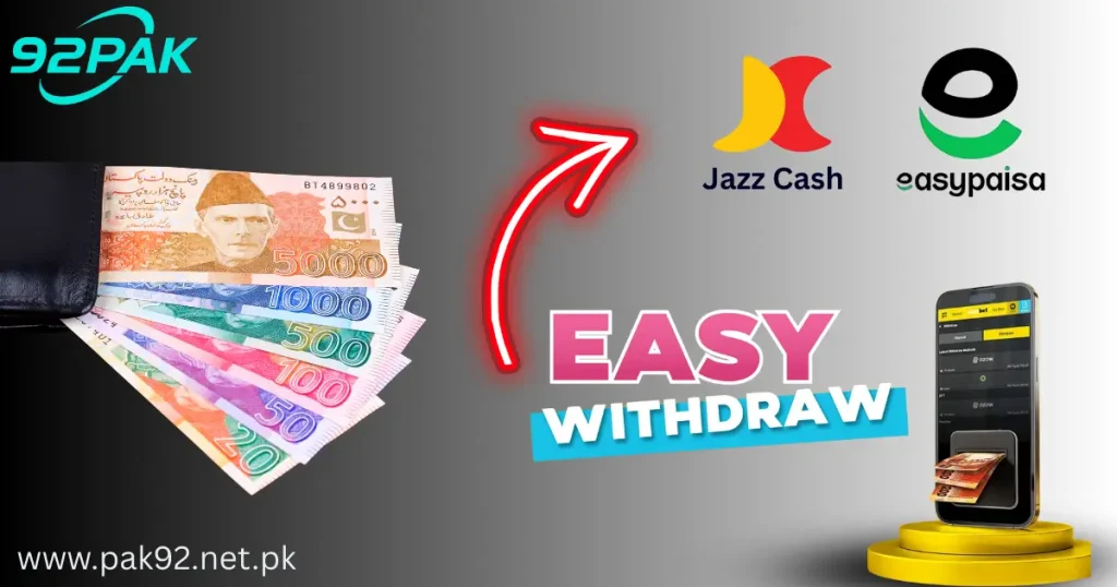 Pak92 Game Withdraw